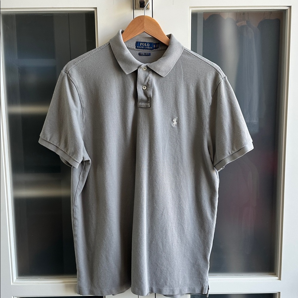 Ralph Lauren Light Gray Polo Shirt